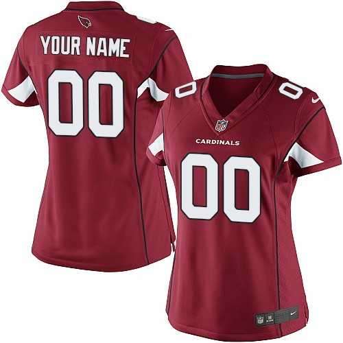 Women Nike Arizona Cardinals Customized Red Team Color Stitched NFL Game Jersey,We sell and wholesale Women Nike Arizona Cardinals Customized Red Team Color Stitched NFL Game Jersey on line form chian!